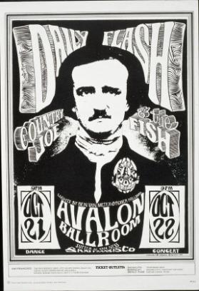 Daily Flash - Country Joe & The Fish - Avalon Ballroom - Family Dog Productions