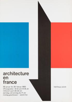 Architecture en France - Helmhaus Zürich
