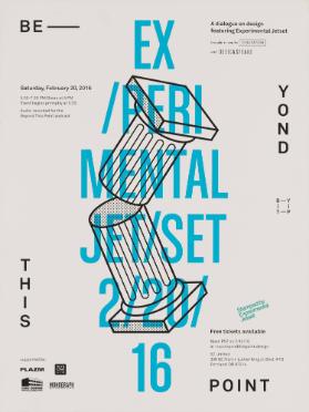 Beyond This Point - Experimental Jetset - A Dialogue on Design - Featuring Experimental Jetset