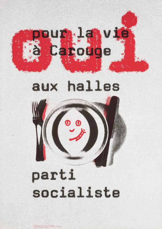 Pour la vie à Carouge - Oui aux halles - Parti socialiste