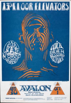 13th Floor Elevators - Quicksilver Messenger Service - Avalon Ballroom - Family Dog Productions