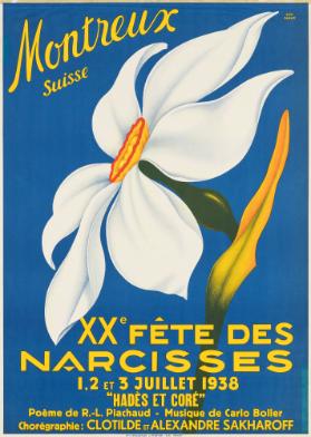Montreux Suisse - XXe Fête des Narcisses