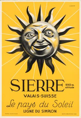 Sierre - Le pays du soleil - Ligne du Simplon