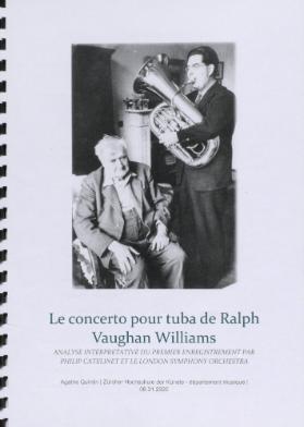 Le concerto pour tuba de Ralph Vaughan Williams