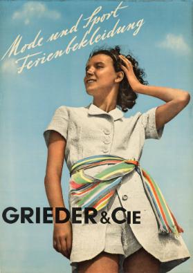 Mode und Sport - Ferienbekleidung - Grieder & Cie