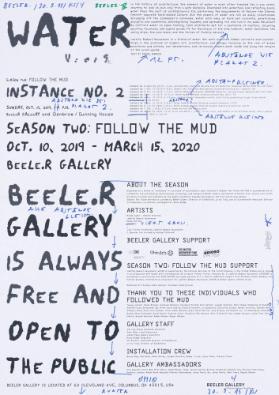 Water - Bee.ler Gallery Is always Free and Open to the Public