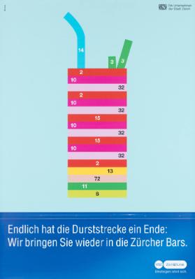 Endlich hat die Durststrecke ein Ende: Wir bringen Sie wieder in die Zürcher Bars. VBZ Züri Linie - Umsteigen lohnt sich.