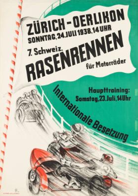 Motorrad Rasenrennen - Zürich Allmend