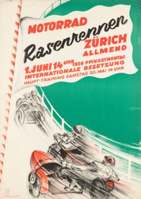 Motorrad Rasenrennen - Zürich Allmend