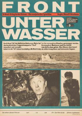 Front unter Wasser - U-Boot-Krieg in der Ostsee - Ein sowjetischer Spielfilm - Regie: Wassilii Breskanu