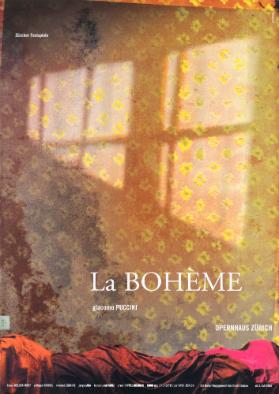 La Bohème - Giacomo Puccini - Opernhaus Zürich