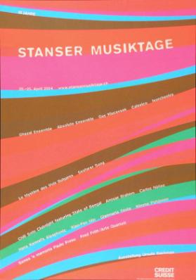 10 Jahre - Stanser Musiktage - 20.-25. April 2004