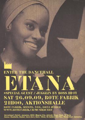 Enter the Dancehall - Etana - Aktionshalle Rote Fabrik