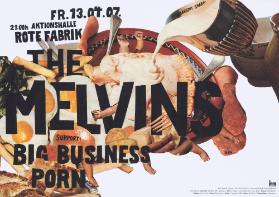The Melvins - Support: Big Business Porn - Aktionshalle Rote Fabrik