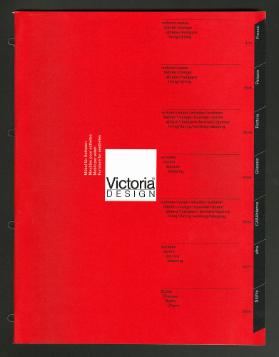 [Victoria Design - Möbelkatalog 1987]