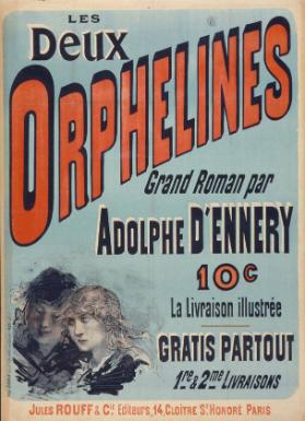 Les deux orphelines - Grand roman par Adolphe d'Ennery