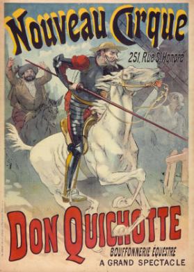 Nouveau Cirque - Don Quichotte - Bouffonerie équestre