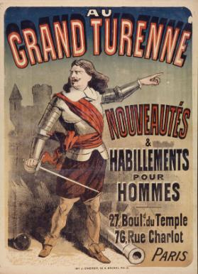 Au grand Turenne - Nouveautés & habillements pour hommes