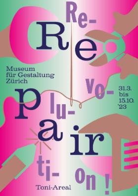 Repair Revolution; Ausstellungsplakat