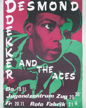 Desmond Dekker and the Aces - Jugendzentrum Zug - Rote Fabrik