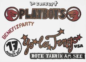 In Concert: Playboys - Yo La Tengo - Benefizparty - Rote Fabrik am See