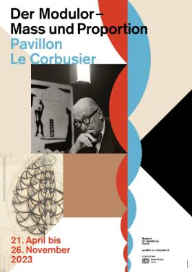 Der Modulor; Ausstellungsplakat