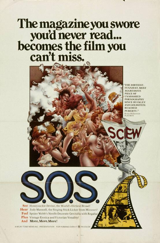 S.O.S. - The magazin you swore you'd never read...becomes the film you can't miss.