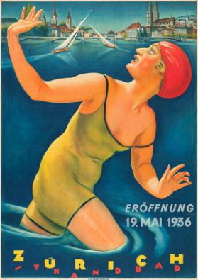 Zürich Strandbad - Eröffnung 19. Mai 1936