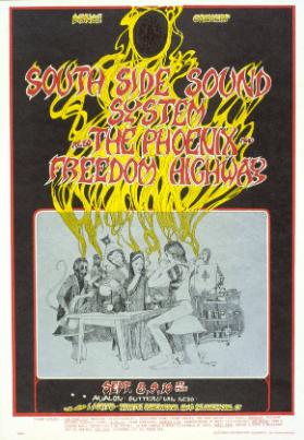 Dance Concert - South Side Sound System - also The Phoenix and Freedom H ighway - Avalon - Family Dog Productions