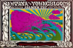 Bill Graham presents in San Francisco - Santana - Youngbloods - Allmen Joy - Fillmore West