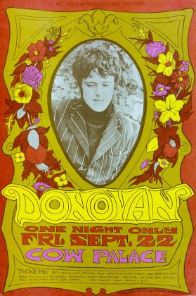 Bill Graham presents in San Francisco - Donovan - Cow Palace