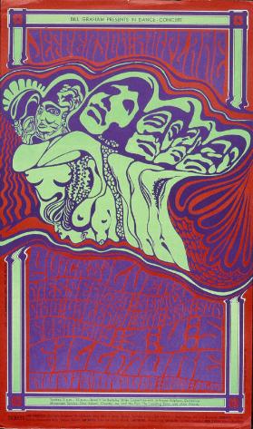 Bill Graham presents in San Francisco - Jefferson Airplane - Quicksilver Messenger Service - Dino Valenti - Fillmore Auditorium