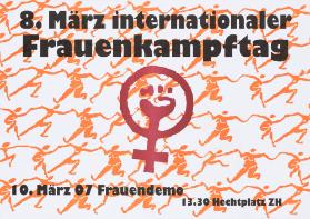 8. März internationaler Frauenkampftag - Frauendemo