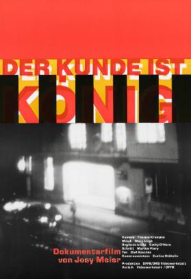 Der Kunde ist König - Dokumentarfilm von Josy Meier