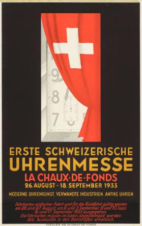 Erste Schweizerische Uhrenmesse - La Chaux-de-Fonds