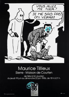 Maurice Tillieux - Sierre - Maison de Courten - BD' 86