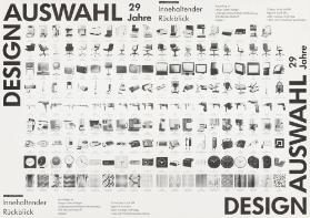 Designauswahl 29 Jahre - Innehaltender Rückblick - Haus der Wirtschaft - Ausstellung im Design Center Stuttgart