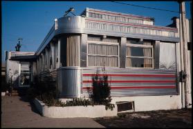 Architektur eines amerikanischen Diners