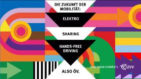 Gemeinsam vorwärts. ZVV - Die Zukunft der Mobilität: Elektro - Sharing - Hands-Free Driving - Also ÖV.