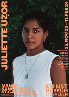 Juliette Uzor - Manor Kunstpreis St. Gallen 2023 - Kunstmuseum St. Gallen