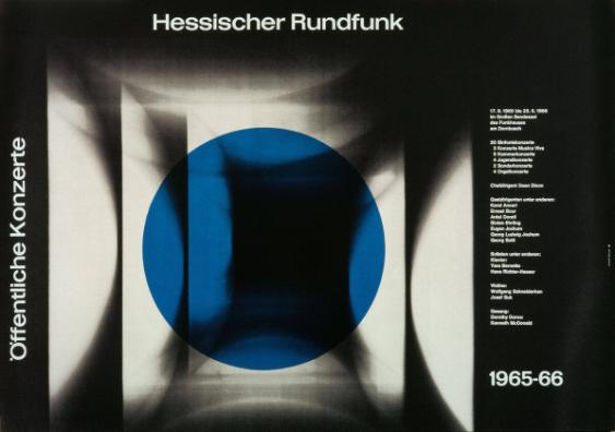 Öffentliche Konzerte - Hessischer Rundfunk - 1965-66
