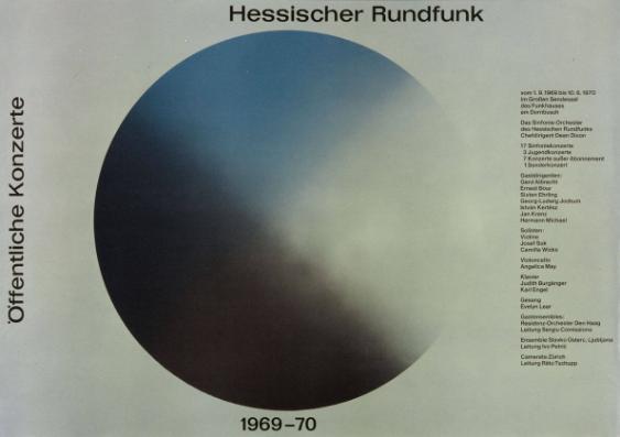 Öffentliche Konzerte - Hessischer Rundfunk - 1969-70