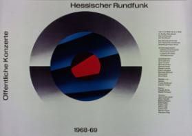 Öffentliche Konzerte - Hessischer Rundfunk - 1968-69