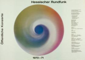 Öffentliche Konzerte - Hessischer Rundfunk - 1970-71