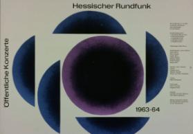 Öffentliche Konzerte - Hessischer Rundfunk - 1963-64