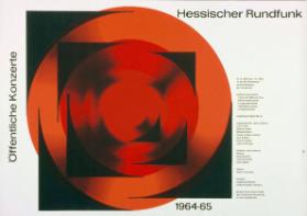 Öffentliche Konzerte - Hessischer Rundfunk - 1964-65
