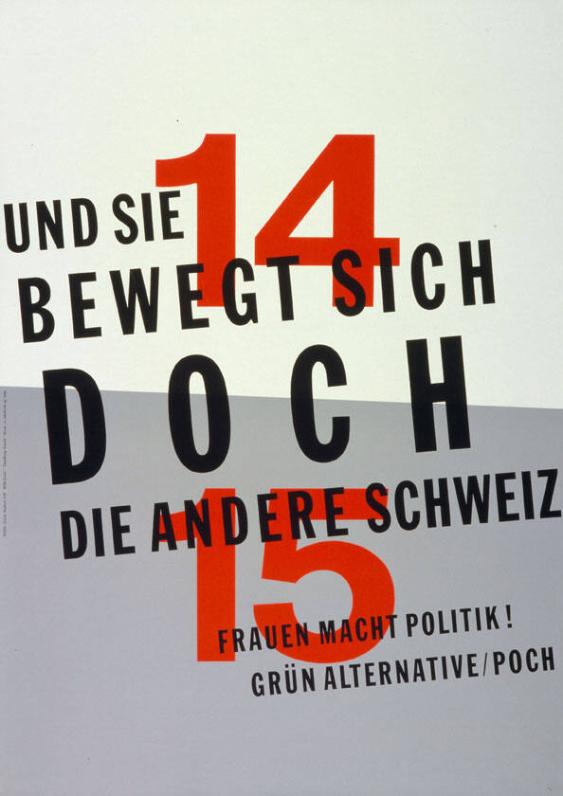 14 - 15 - Und sie bewegt sich doch - Die andere Schweiz - Frauen macht Politik!