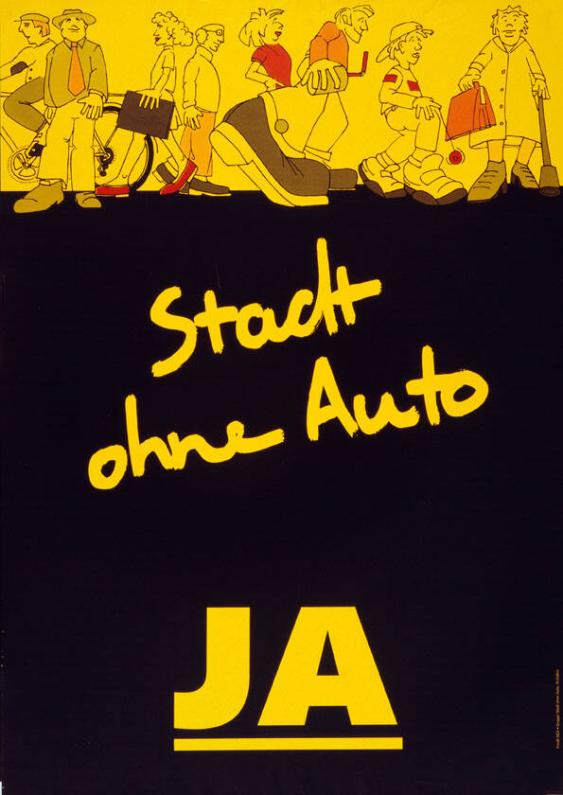 Stadt ohne Auto - Ja