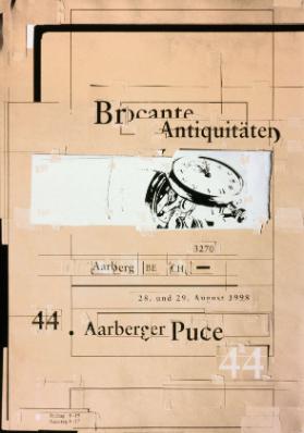 Brocante - Antiquitäten - 44. Aarberger Puce