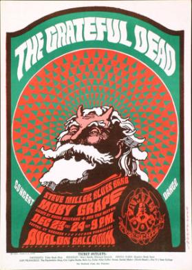 The Grateful Dead - Steve Miller Blues Band - Moby Grape - Avalon Ballroom - Family Dog